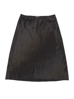 Vince Camuto Women's Textured Pull-On A-Line Midi Skirt (M, Black) - Image 1 of 3