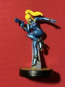 Zero Suit Samus Amiibo Authentic 3DS Switch Super Smash Bros Nintendo - Picture 1 of 4
