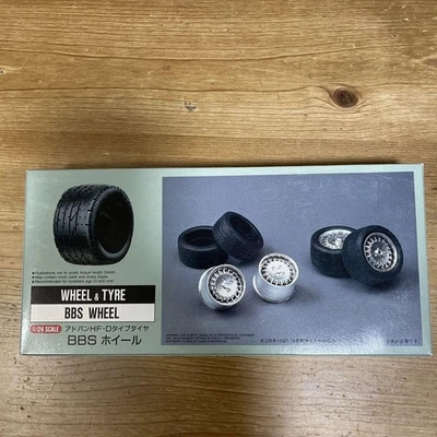 Ruote Fujimi BBS 1 24 Advan HF tipo D modello auto parti personalizzate nuove - Immagine 1 di 4