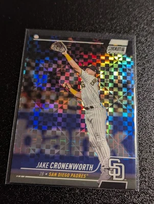2022 Topps Stadium Club Chrome X-Fractor Jake Cronenworth San Diego Padres #146 - Image 1 of 4