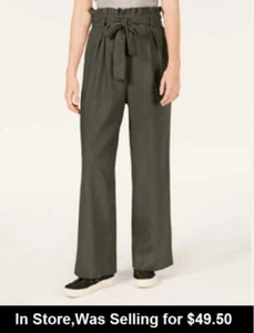 Material Girl Juniors' Tie-Waist Palazzo Pants, Size S - Picture 1 of 2