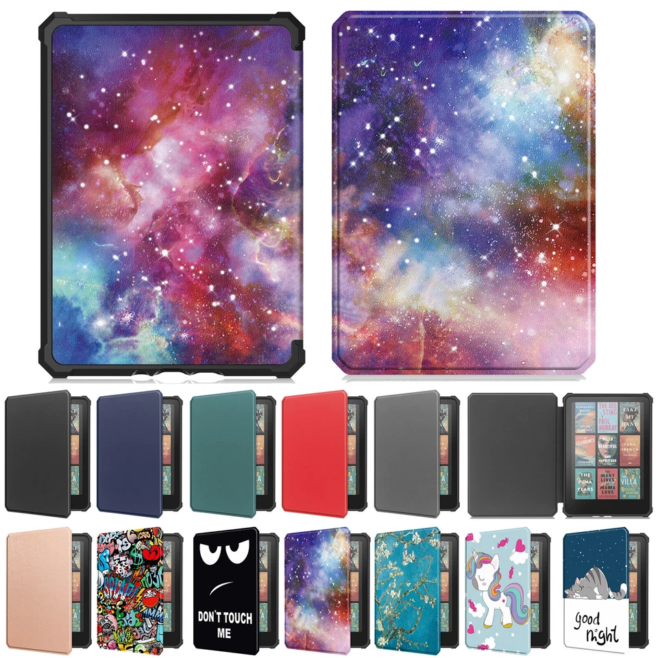 For Kindle Paperwhite 12th Gen 7" 2024 Smart Leather Case Shockproof TPU Cover - Image 1 of 4