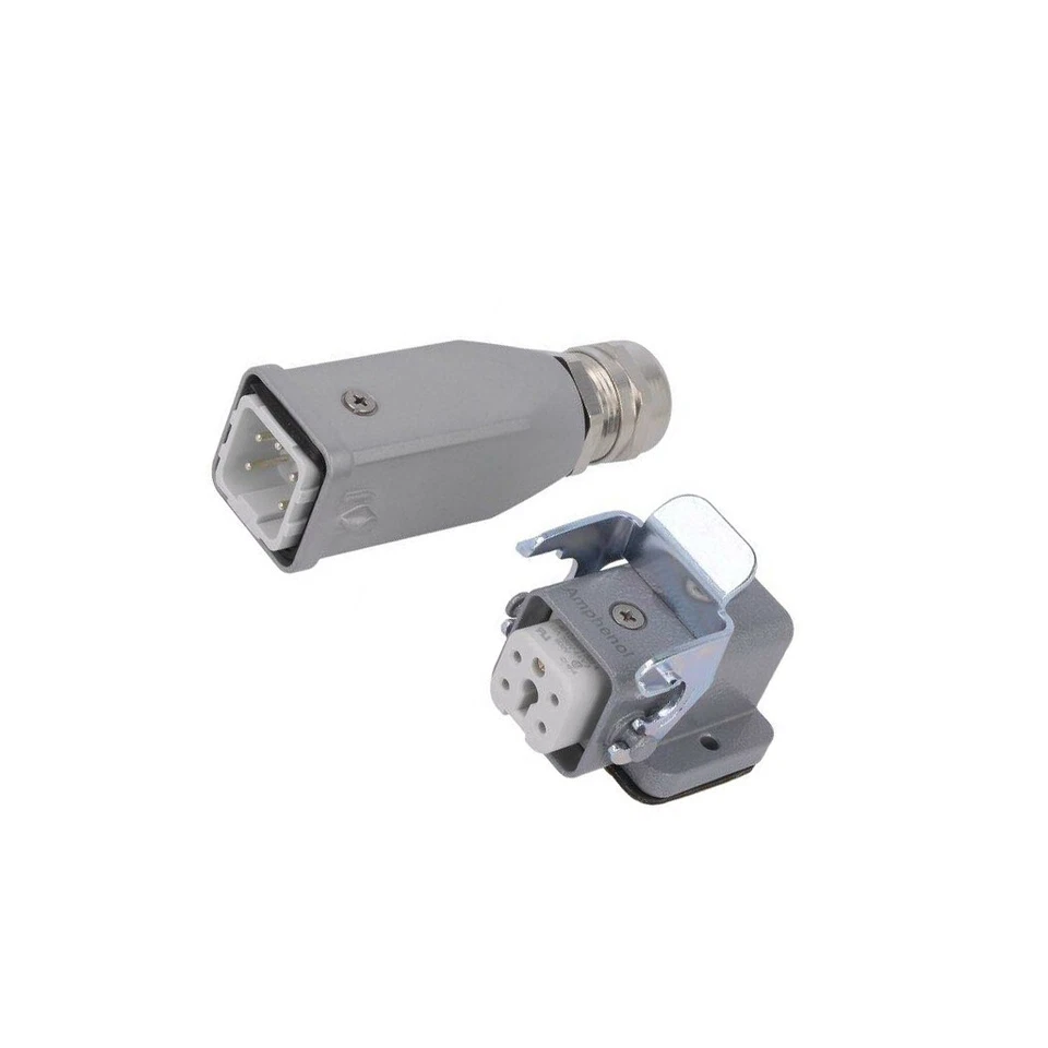 C146 10E004 925 4 conectores: HDC macho + hembra C146 PIN: 5 4+PE M20 A Foto 1 de 1