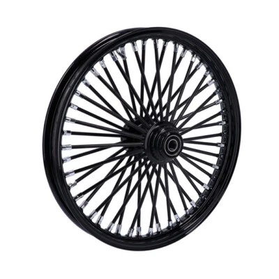 Big Spoke Felge vorne SF Schwarz 2,15x21" für Harley-Davidson mit TÜV! - Bild 1 von 4
