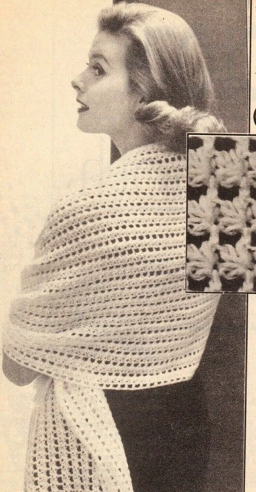 Mantón/Ropa/Patrón Crochet Fantasía DE COLECCIÓN SOLO INSTRUCCIONES Foto 1 de 1