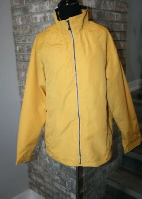 North End Womens Yellow Lightweight Zip Front Pockets Cinch Waist Jacket SZ S - Image 1 of 4