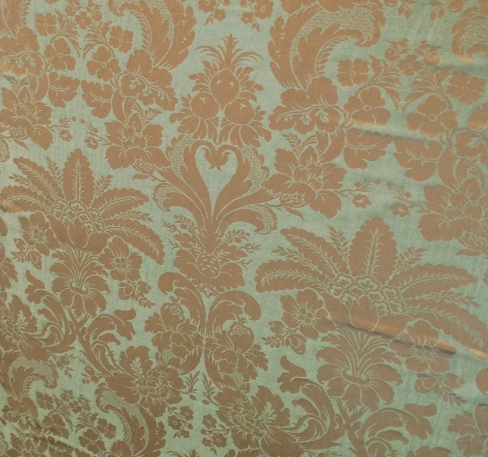 COWTAN AND TOUT Rossini Jade Green Gold Palazzo Fortuny Style Panel England New - Image 1 of 1