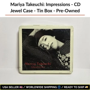 Mariya Takeuchi: Impressions - CD Jewel Case - Tin Box - Pre-Owned - Picture 1 of 12