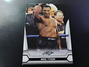 Rare Mike Tyson 2021 Leaf Multisport BlasterPack Insert Boxing Card #7/10 - Picture 1 of 2