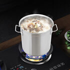 17l Commercial Stock Pot Cooking Cookware Stainless Steel Stew Soup Boiling