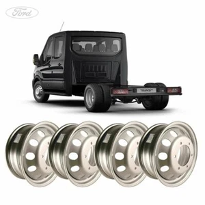 Genuine Ford Transit Mk8 16" Steel Wheel 6.0x16 Double Rear Wheel Set x4 2520363 - Picture 1 of 5