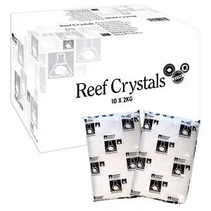 Reef Crystals Marine Salt 2kg Bags 20kg Box Aquarium Systems Coral Fish Tank - Picture 1 of 11