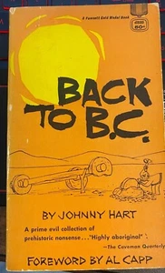 Vintage Paperback "Back to B.C." Johnny Hart Fawcett Comics Book - Picture 1 of 2