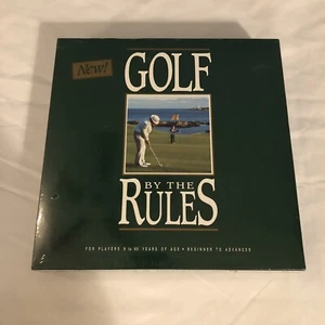 Rare 1990 GOLF BY THE RULES, Board Game - NEW - Factory Sealed - Picture 1 of 1