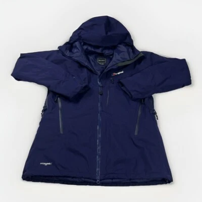 Chaqueta acolchada aislante Berghaus Hydroloft Hydroshell Elite azul para mujer mediana Foto 1 de 4