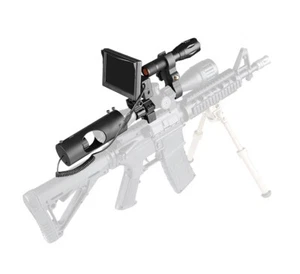 BESTSIGHT UPGRADED NIGHT VISION SCOPE MOUNTED CAMERA W 5" DISPLAY+ IR FLASHLIGHT - Picture 1 of 7