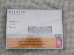 NETGEAR WIRELESS-G USB 2.0 ADAPTER WG111 NIP - Picture 1 of 3