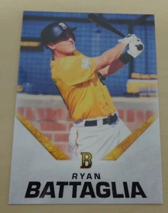 2019/20 Brisbane Bandits(Aussie Baseball) RYAN BATTAGLIA Base - Carolina Mudcats - Picture 1 of 2