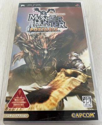 PSP USED Monster Hunter Portable PlayStation Portable Japanese Tested Genuine - Image 1 of 3