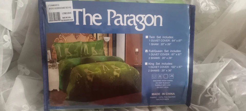 Paragon Mystic Goddess Duvet Cover & 2 Matching Shams Set Queen Full Size