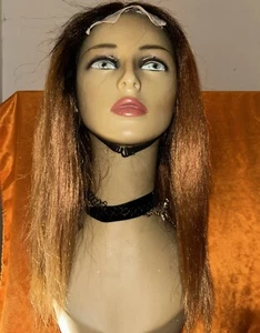 Lacefront Human Hair Blend Wig - Picture 1 of 18