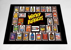 WACKY PACKAGES-Topps 1973 1st Series-Original Fan Art-18” X 24” Poster - Picture 1 of 1