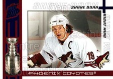 2003-04 Pacific Quest for the Cup Blue #81 Shane Doan