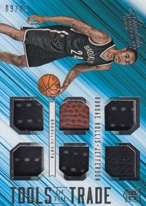 2015-16 Absolute Mem Tools/Trade Rookie Mat Six #23 Rondae Hollis-Jefferson/60