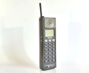 PHILIPS PRW 7540 - TÉLÉPHONE PORTABLE CELLULE BRIQUE VINTAGE RÉTRO RARE À COLLECTIONNER - Photo 1 sur 8
