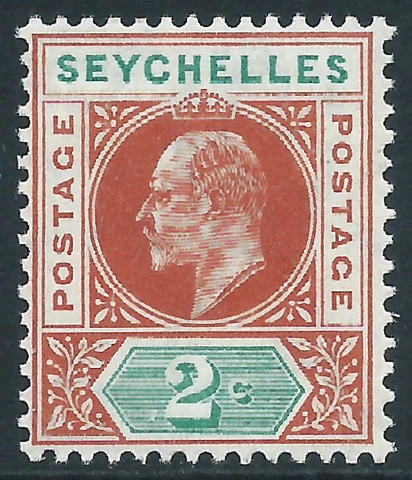 Seychelles, Sc #52, 2c MNH Cover
