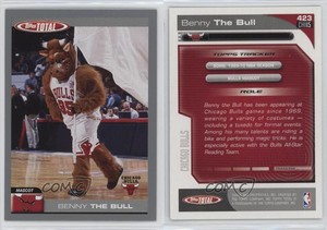 2004-05 Topps Total Silver Benny the Bull #423 Rookie RC