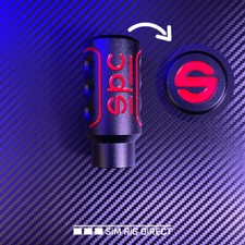 Logitech G25 G27 G29 G920/23 Aluminium SPARCO Shift Shifter Knob Gear Sim Racing