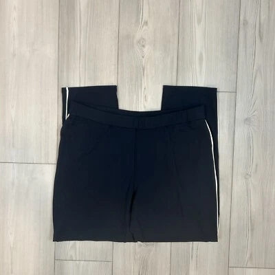 Pantalón tobillo cónico J. Jill Wearever para mujer azul línea de pierna lateral talla mediana Foto 1 de 4