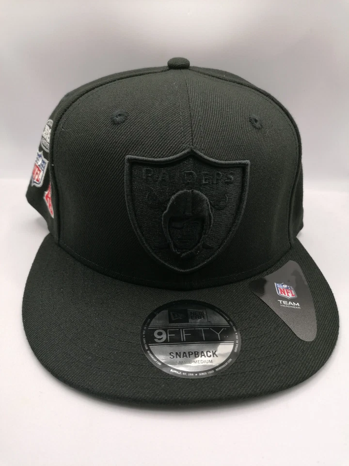 Raiders NFL Snapback Cap New Era Größe S/M Small/Medium Neu 9FIFTY - Bild 1 von 4