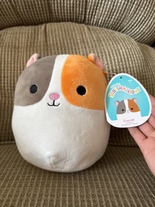 Squishmallows Everett The Hamster 7.5” Plush New NWT Kellytoy Stuffed Animal - Picture 1 of 3