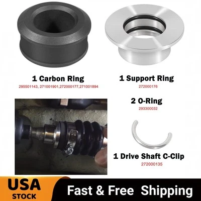 4-TEC Drive Shaft Carbon Ring Seal Rebuild Repair Kit Fits for Sea Doo GTI GTX - Image 1 of 4