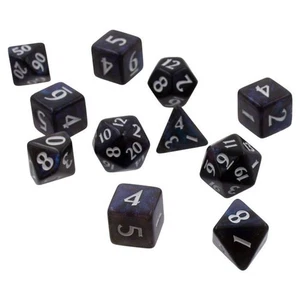 Ultra Pro With Eclipse 11 Dice Set Jet Black For Card Games - Picture 1 of 2