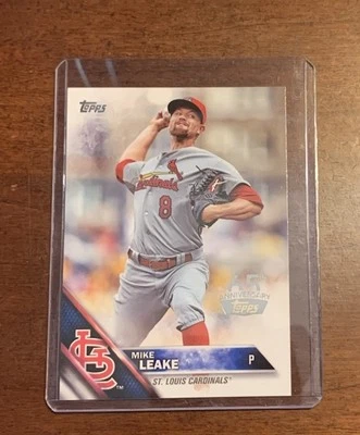 2016 Topps 65th Anniversary Stamp Mike Leake #578 - Image 1 of 2