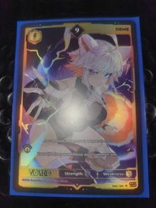 Vcard TCG Awakened Worlds Gamersupps  Foil Holo 9  Deme - Picture 1 of 1