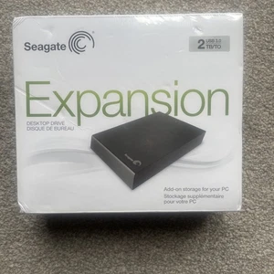 SEAGATE EXPANSION Portable Hard Drive 2TB USB 3.0 new and sealed - Picture 1 of 2