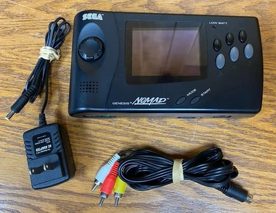 Sega Nomad Genesis Handheld Console Tested Working Includes AC Adapter MK-6100 - Image 1 of 4