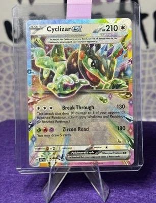 Pokémon TCG - Cyclizar ex - 159/191 - SV08: Surging Sparks (SV08) - Image 1 of 2