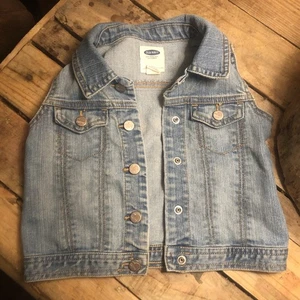 Jean Vest jacketLittle Girl 6t - Picture 1 of 4