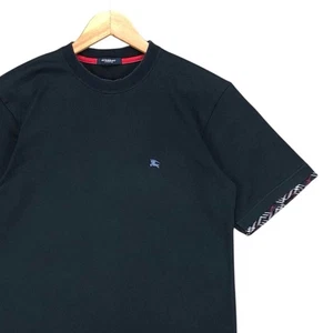 Burberry Black Label Nova Check Blue Tee Shirt Japan M - Picture 1 of 7