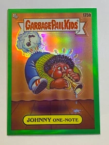 2022 Topps Cromo Serie 5 Cubo de Basura Niños Verde #175b JOHNNY ONE-NOTE #/299 - Imagen 1 de 3
