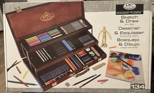 Royal & Langnickel Sketching Drawing Deluxe Art Set 134 Piece Premier Art Kit - Picture 1 of 2