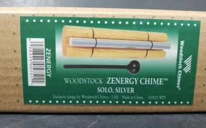 Nuevo Woodstock Zenergy Chime Solo Madera Plateada Nuevo en Caja - Imagen 1 de 12