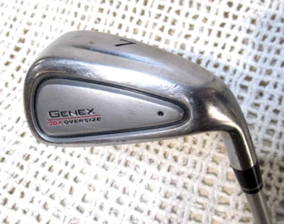 Nickent GENEX 3DX Oversize Black Dot 7 Iron RH ~ Ladies Flex Graphite Shaft - Image 1 of 4