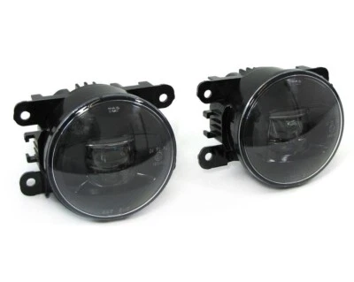 PORSCHE CAYENNE (10-17) LED FRONT FOG LIGHTS - BLACK - 1 - PAIR - Image 1 of 4