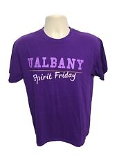 UAlbany University of Albany Spirit Friday Wheres Your Purple Adult M TShirt